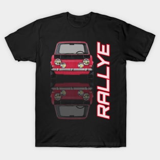 Geo3Doodles Simca Rallye (Script) Doodle T-Shirt